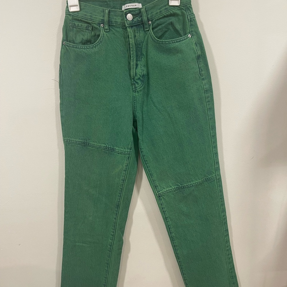 PacSun High Rise Green Women's Jeans
